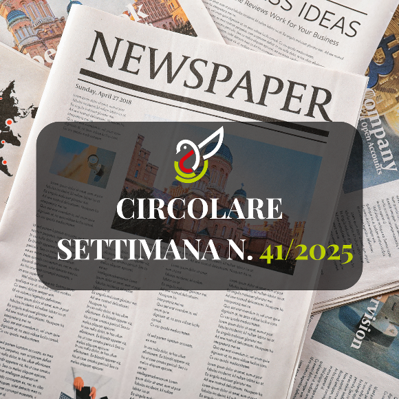 CIRCOLARE SETTIMANALE