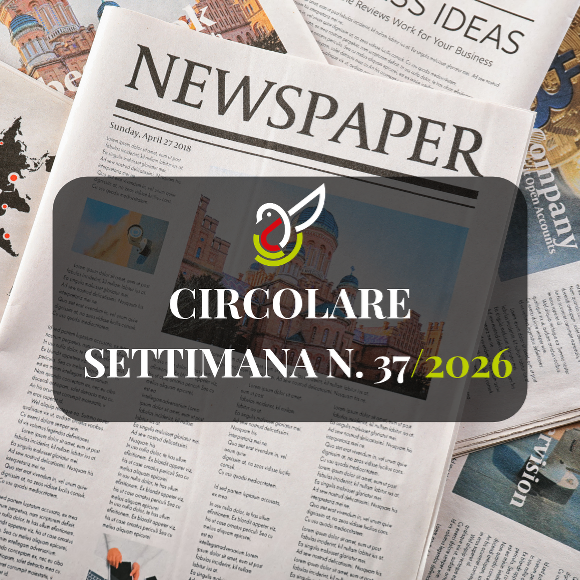 Circolare settimana 37/2026